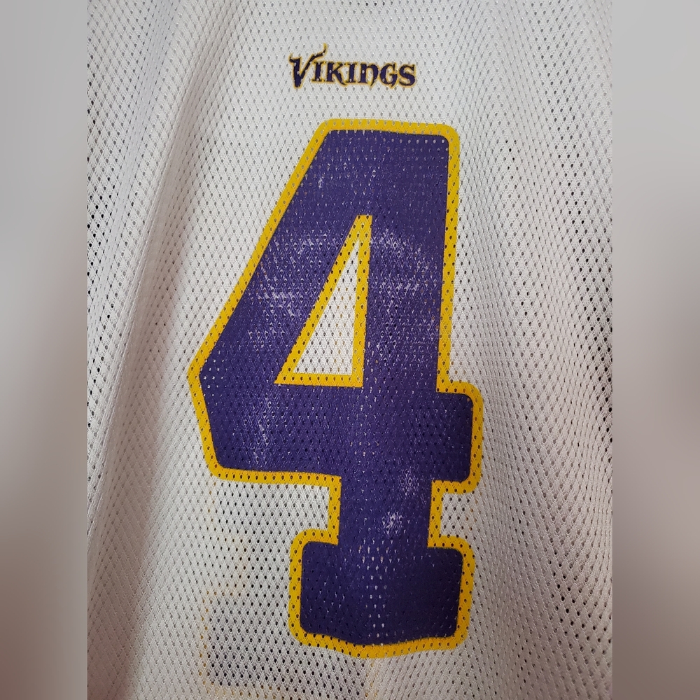 Brett Farve Minnesota Vikings NFL Jersey by Reebok. - Picture 3 of 9